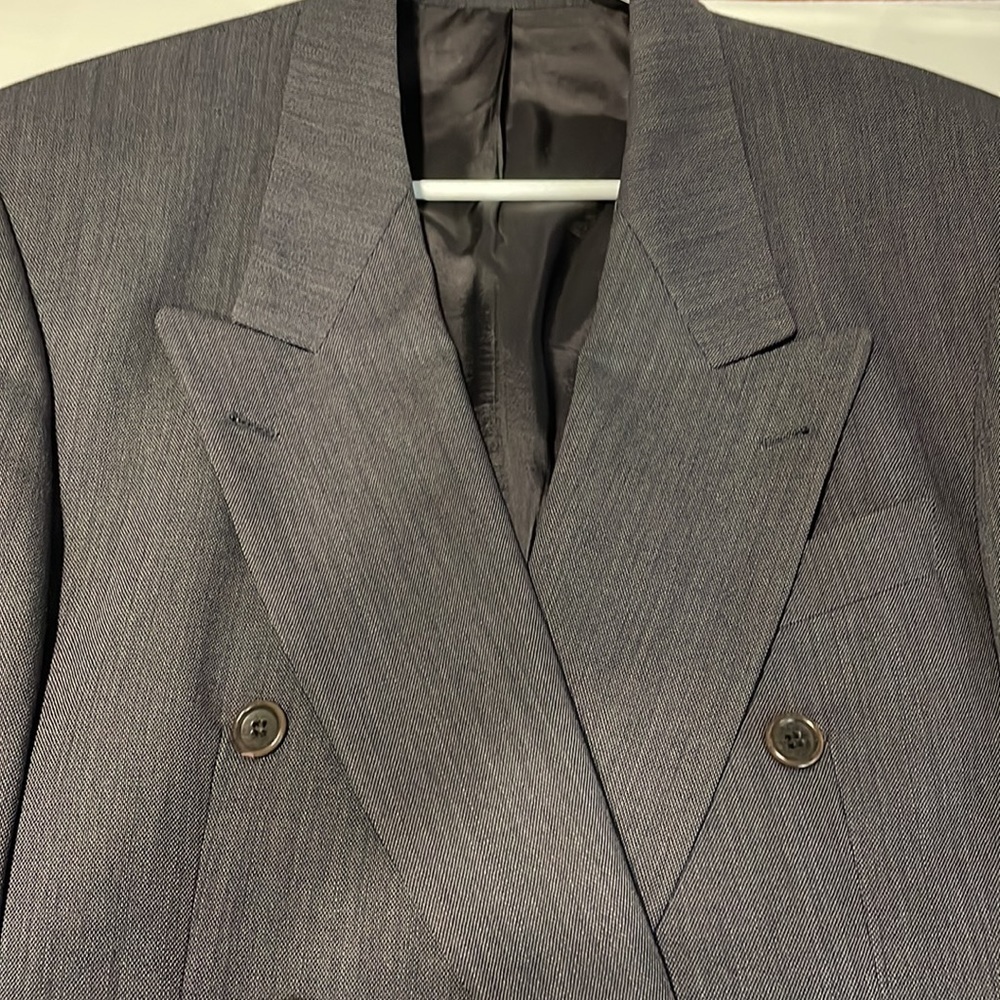 Boss Hugo Boss Al Capone Double-Breasted Suit Coat EU 38 (See measuremen… - Picture 3 of 10